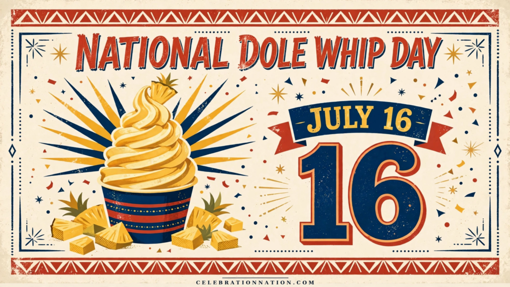 National Dole Whip Day poster