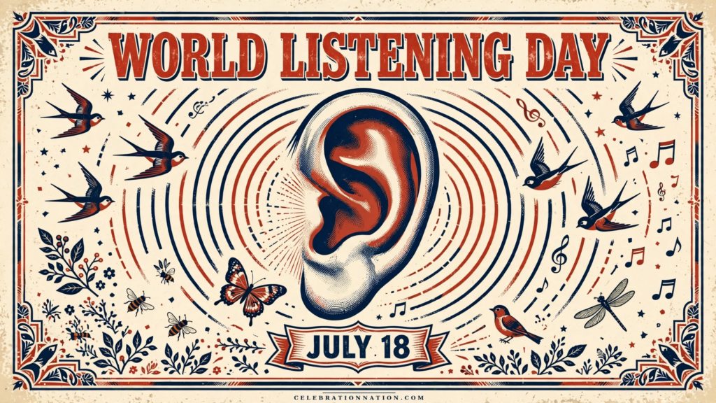 World Listening Day poster