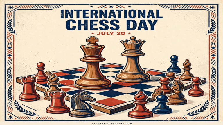 International Chess Day poster