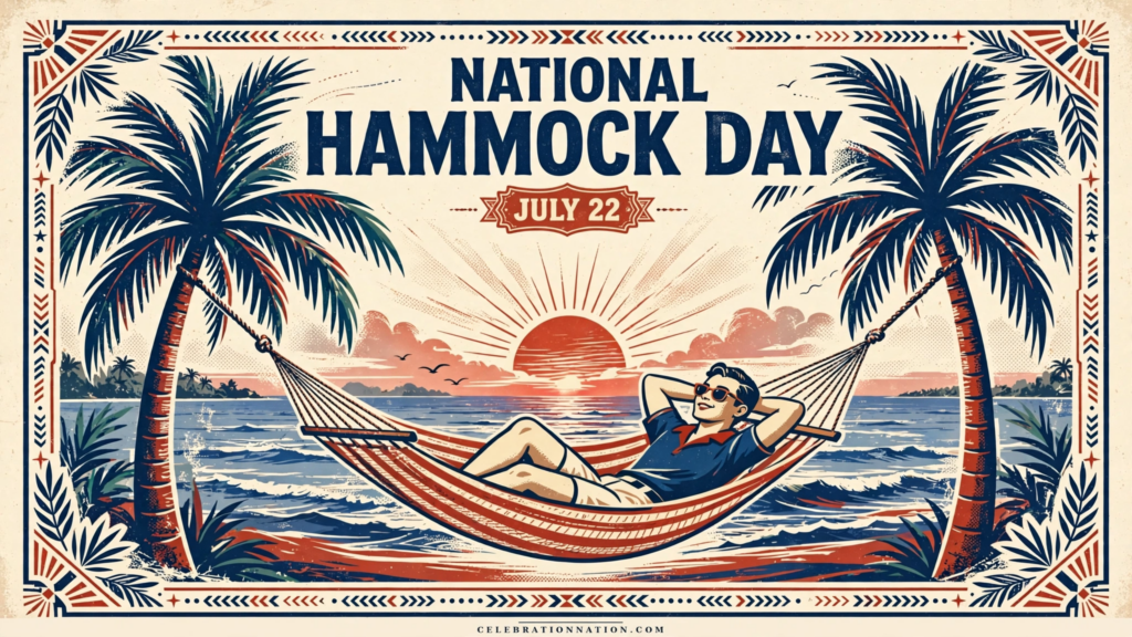 National Hammock Day poster