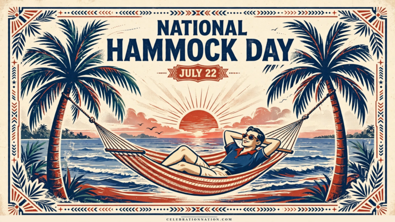 National Hammock Day poster
