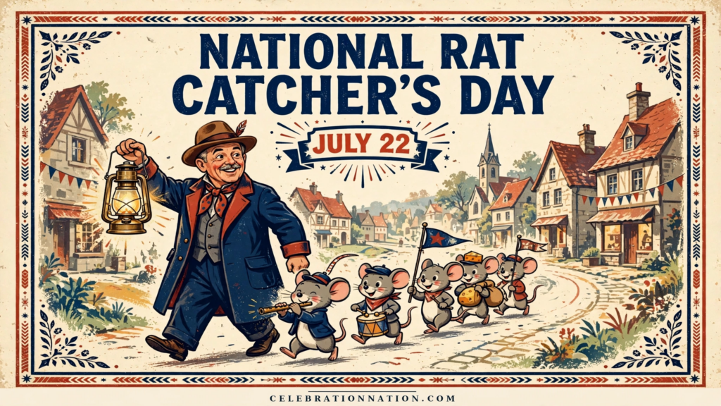 National Rat Catcher’s Day poster