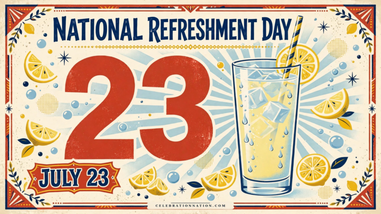 National Refreshment Day poster