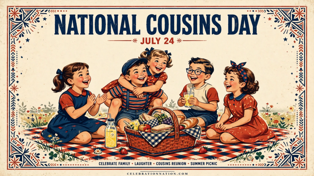 National Cousins Day poster