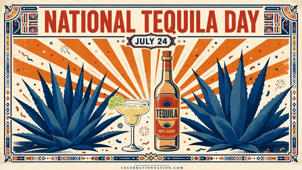 National Tequila Day poster