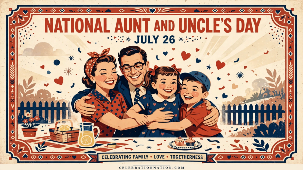 National Aunt and Uncle’s Day poster