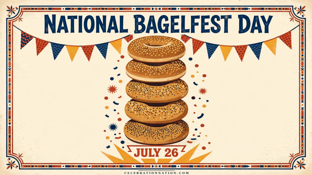 National Bagelfest Day poster