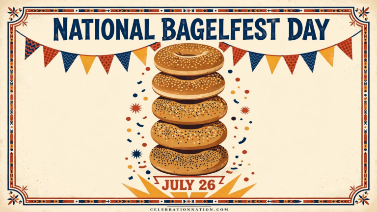 National Bagelfest Day poster