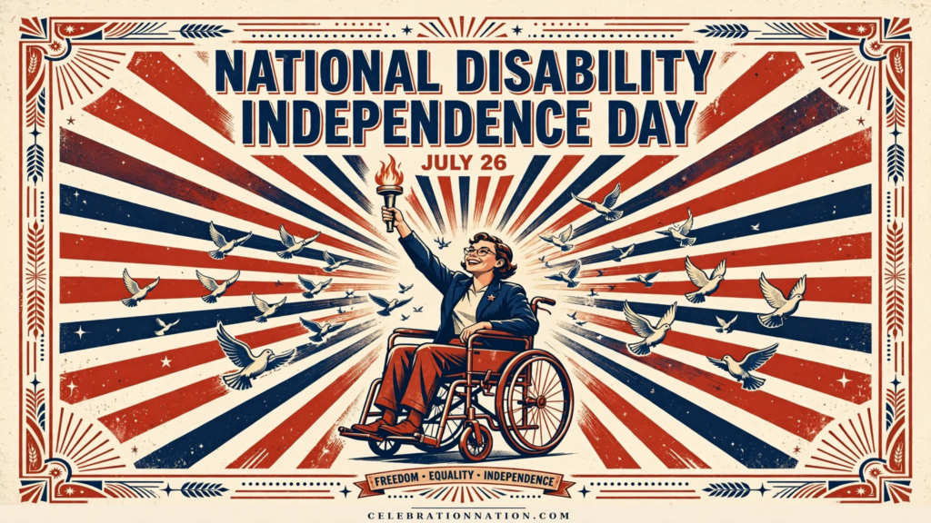 National Disability Independence Day poster