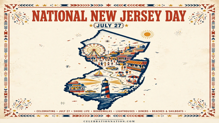 National New Jersey Day poster
