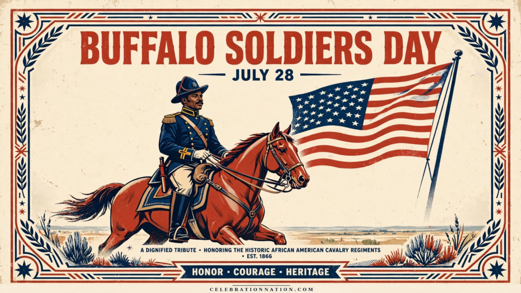 Buffalo Soldiers Day poster