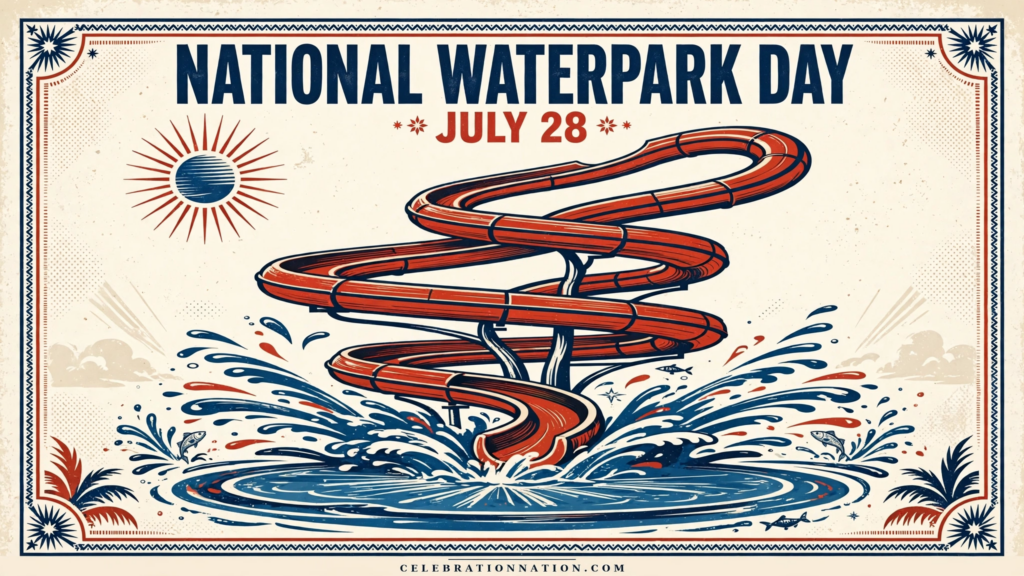 National Waterpark Day poster