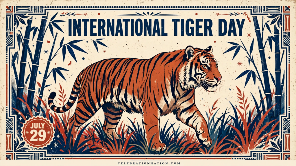 International Tiger Day poster