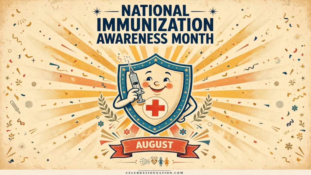 National Immunization Awareness Month poster