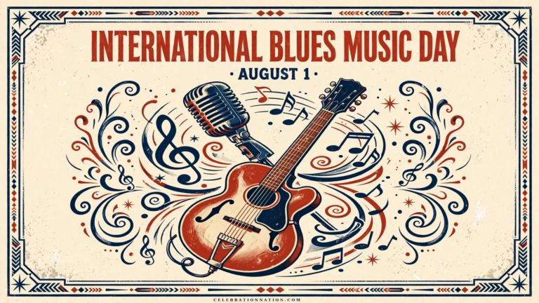 International Blues Music Day poster