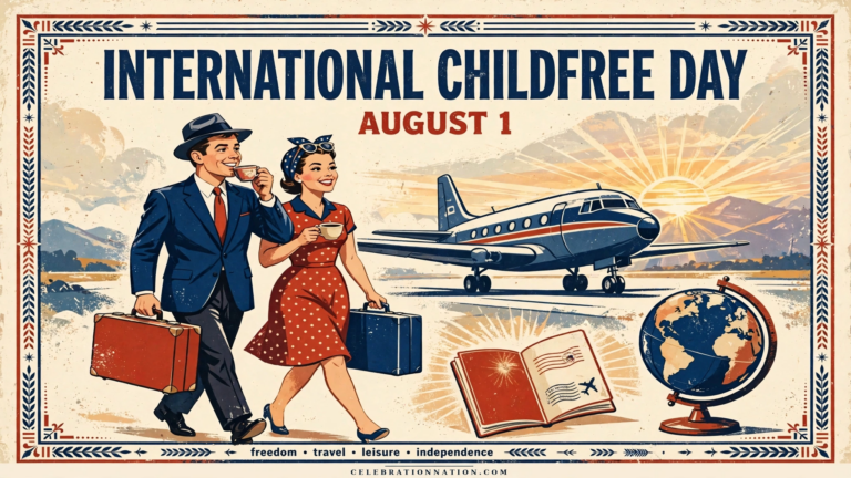 International Childfree Day poster
