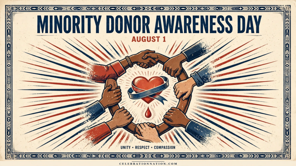 Minority Donor Awareness Day poster