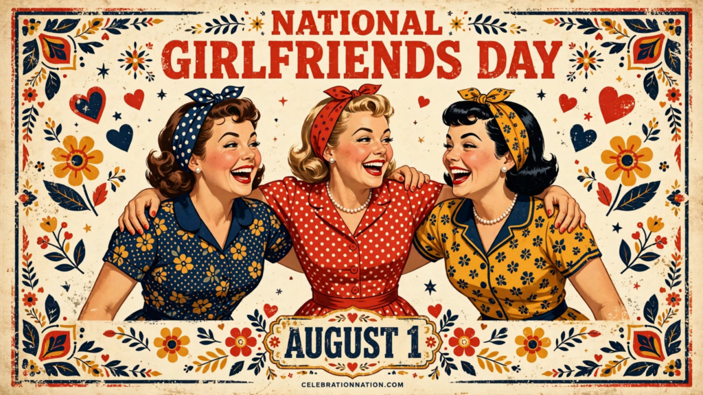 National Girlfriends Day poster