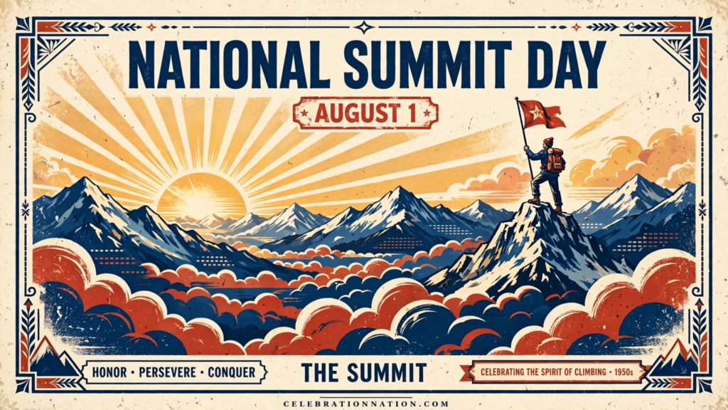 National Summit Day poster