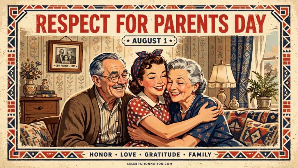 Respect for Parents Day poster