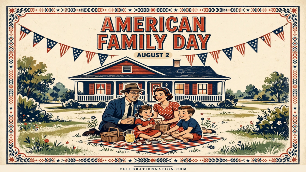 American Family Day poster
