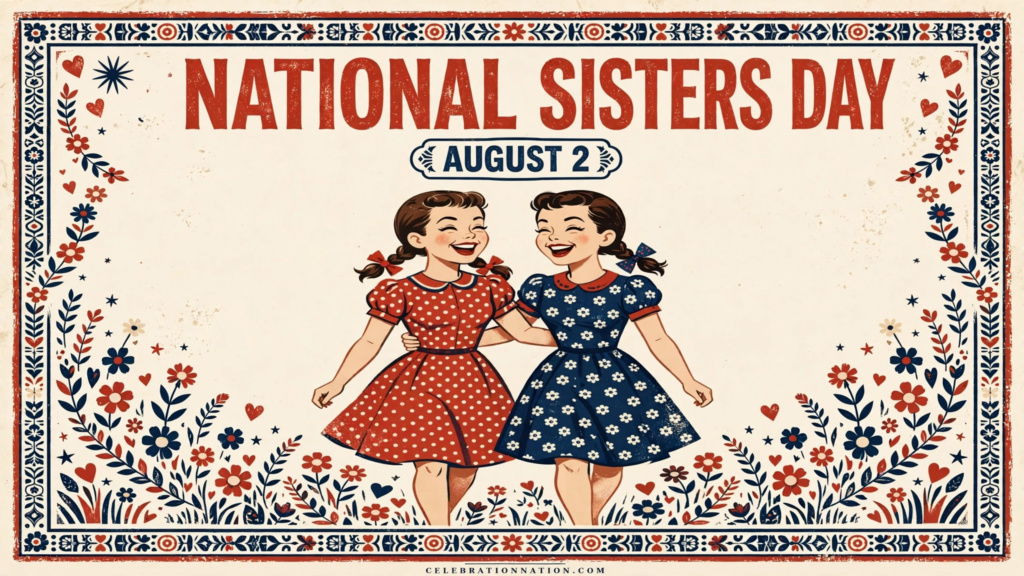 National Sisters Day poster