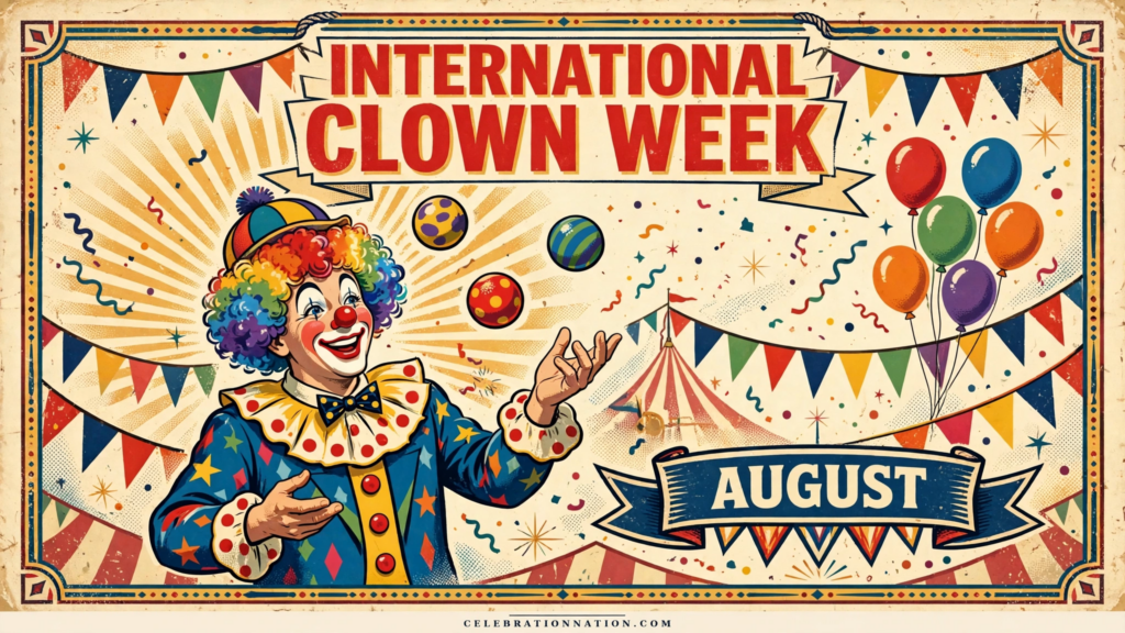 International Clown Week poster