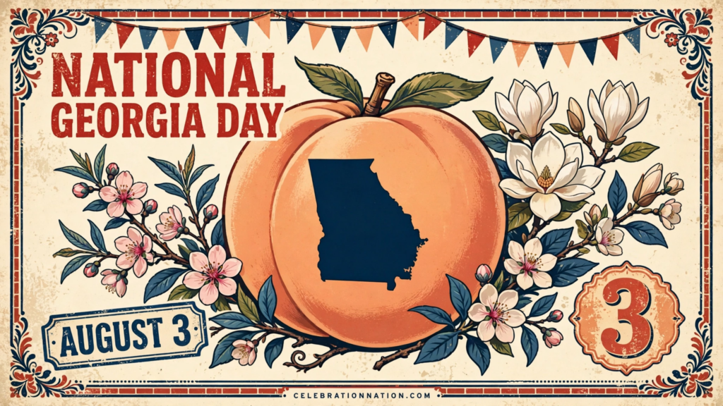 National Georgia Day poster
