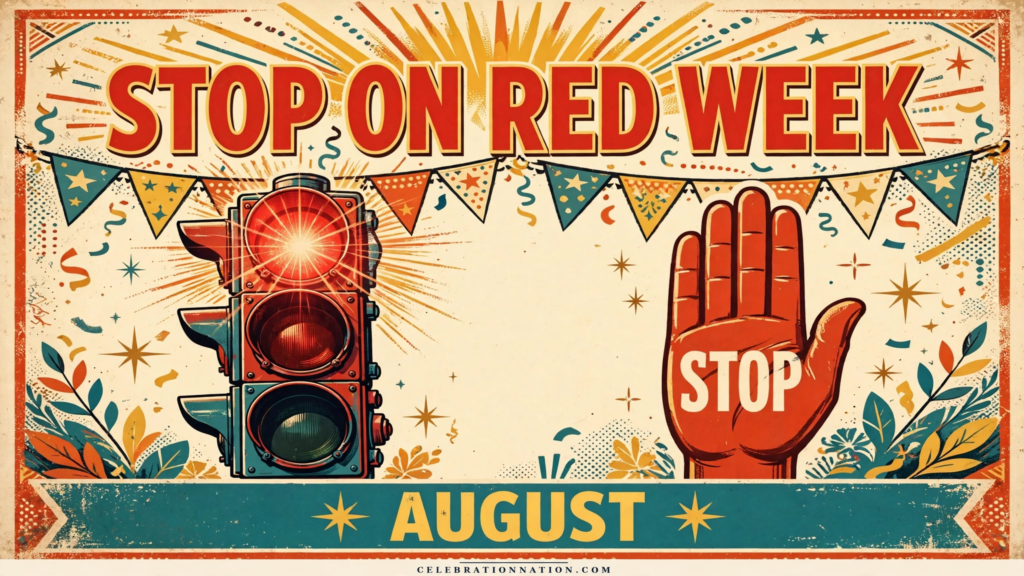 Stop on Red Week poster