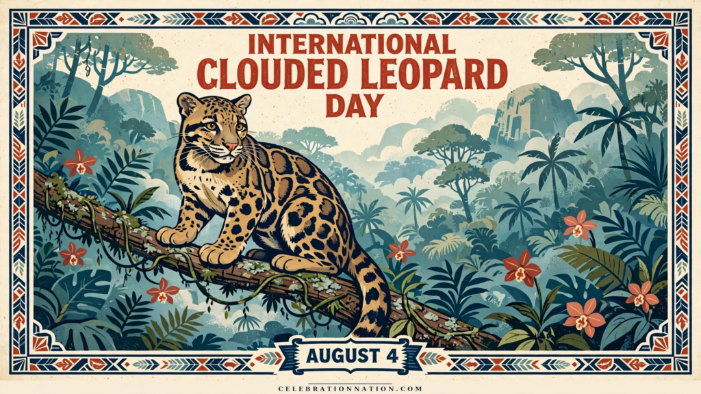 International Clouded Leopard Day poster