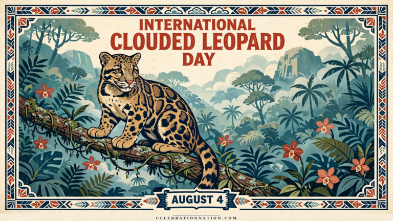 International Clouded Leopard Day poster