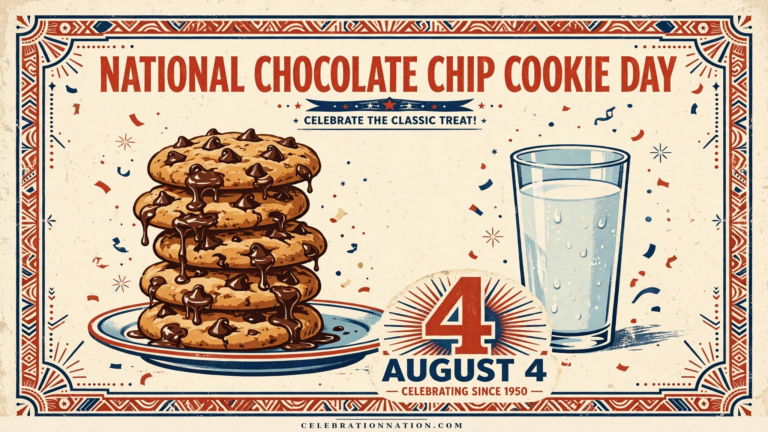 National Chocolate Chip Cookie Day poster