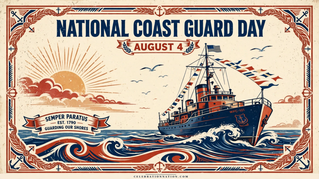 National Coast Guard Day poster