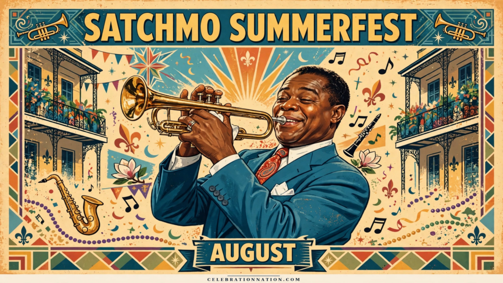Satchmo Summerfest poster