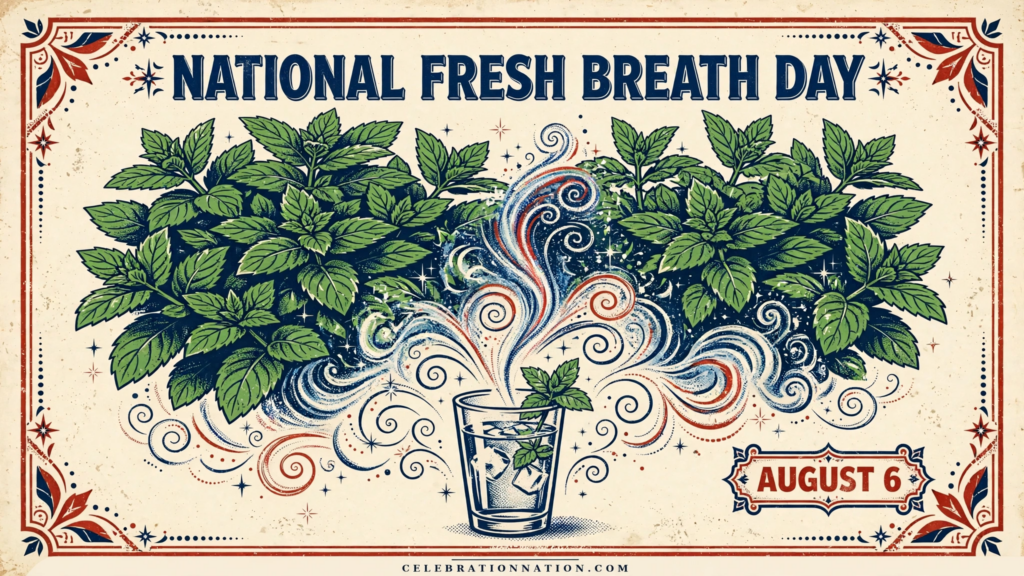 National Fresh Breath Day poster