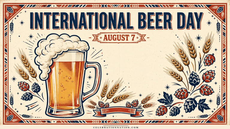 International Beer Day poster