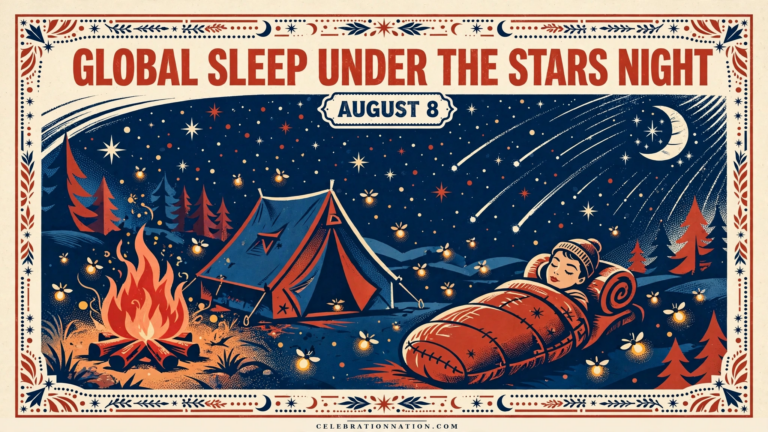 Global Sleep Under the Stars Night poster