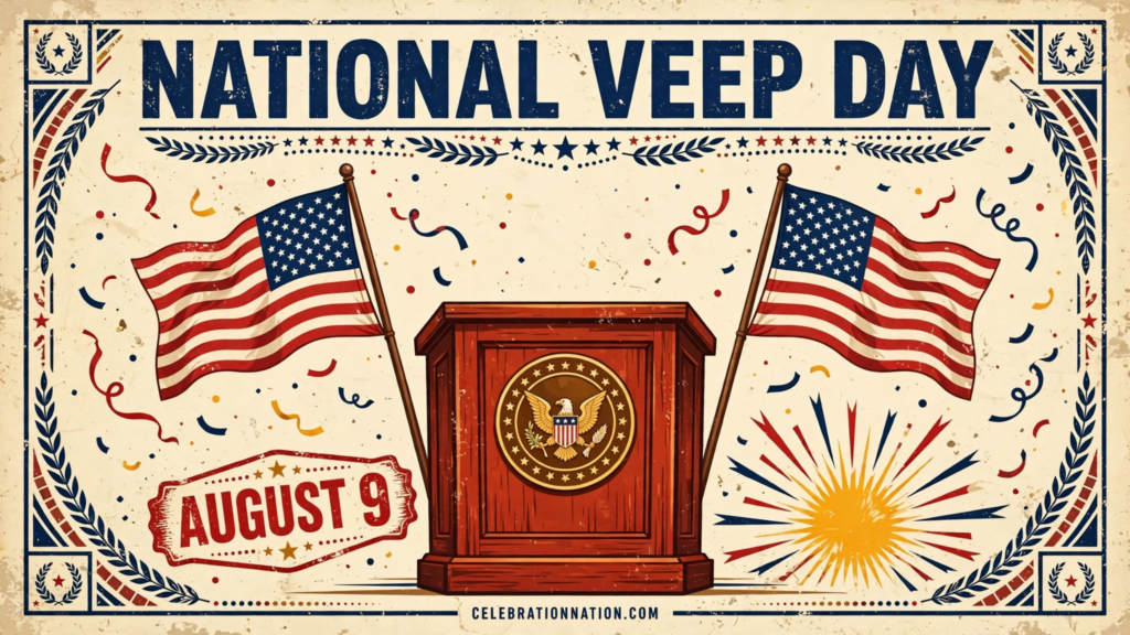National Veep Day poster