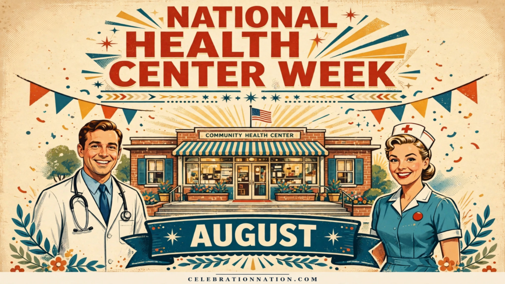 National Health Center Week poster
