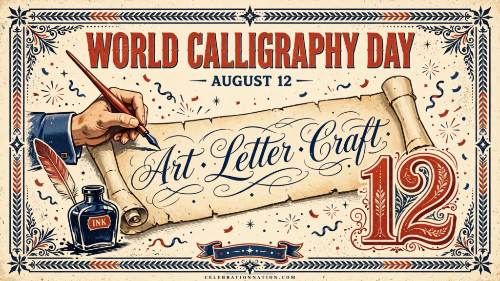 World Calligraphy Day poster