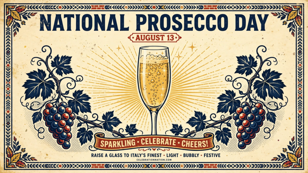 National Prosecco Day poster