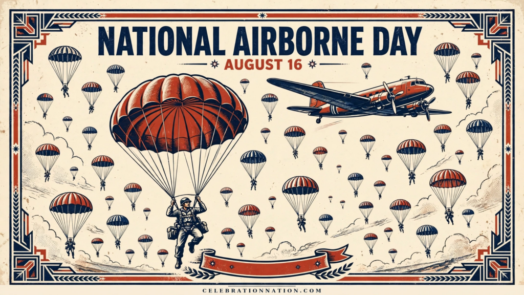 National Airborne Day poster