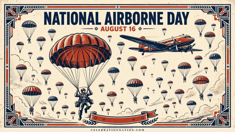 National Airborne Day poster