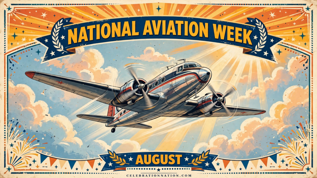 National Aviation Week poster
