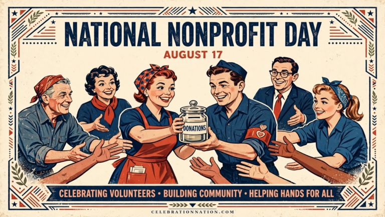 National Nonprofit Day poster