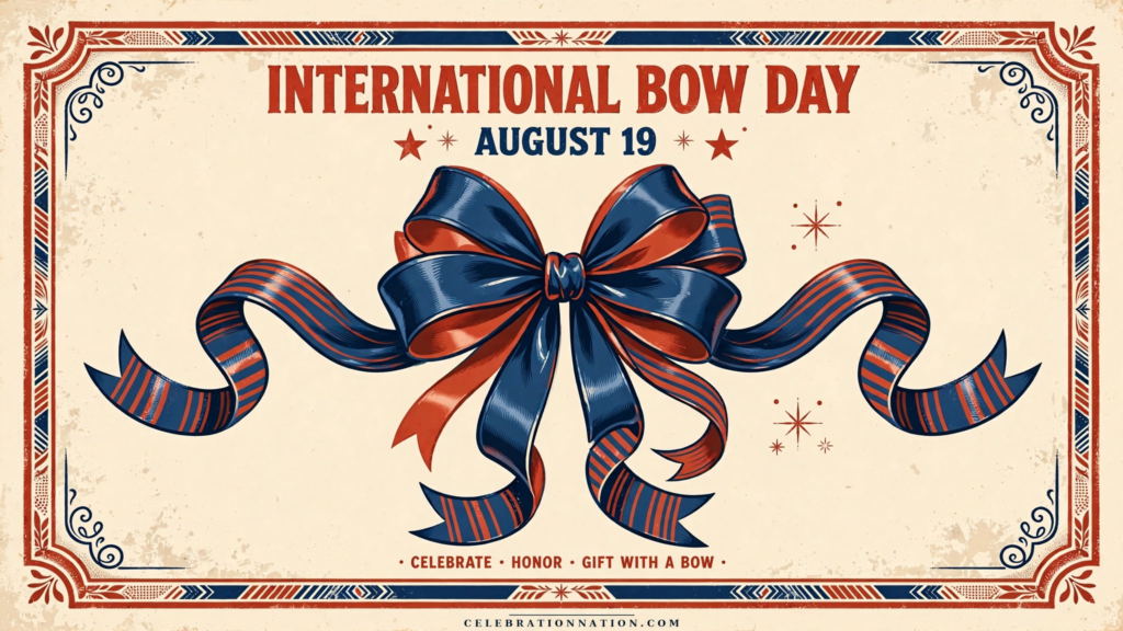 International Bow Day poster