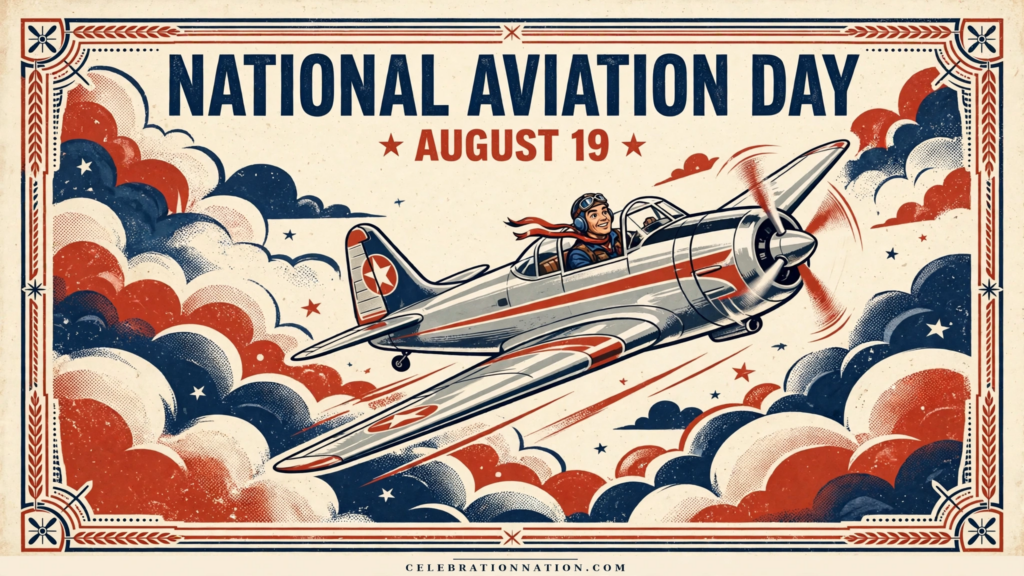 National Aviation Day poster