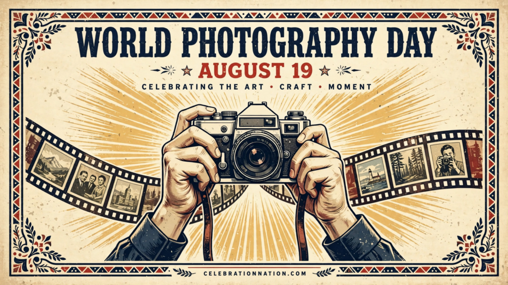 World Photography Day poster