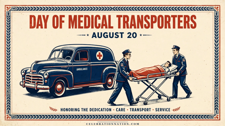 Day of Medical Transporters poster