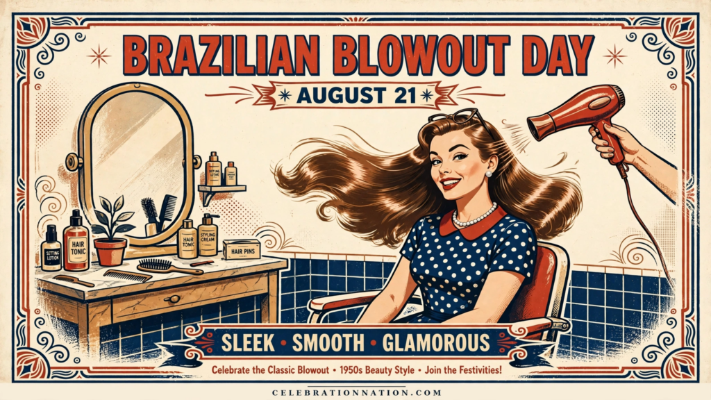 Brazilian Blowout Day poster